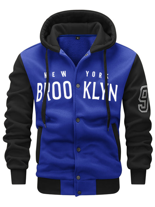 Sudadera Casual con Capucha Diseño Béisbol y Espíritu Joven