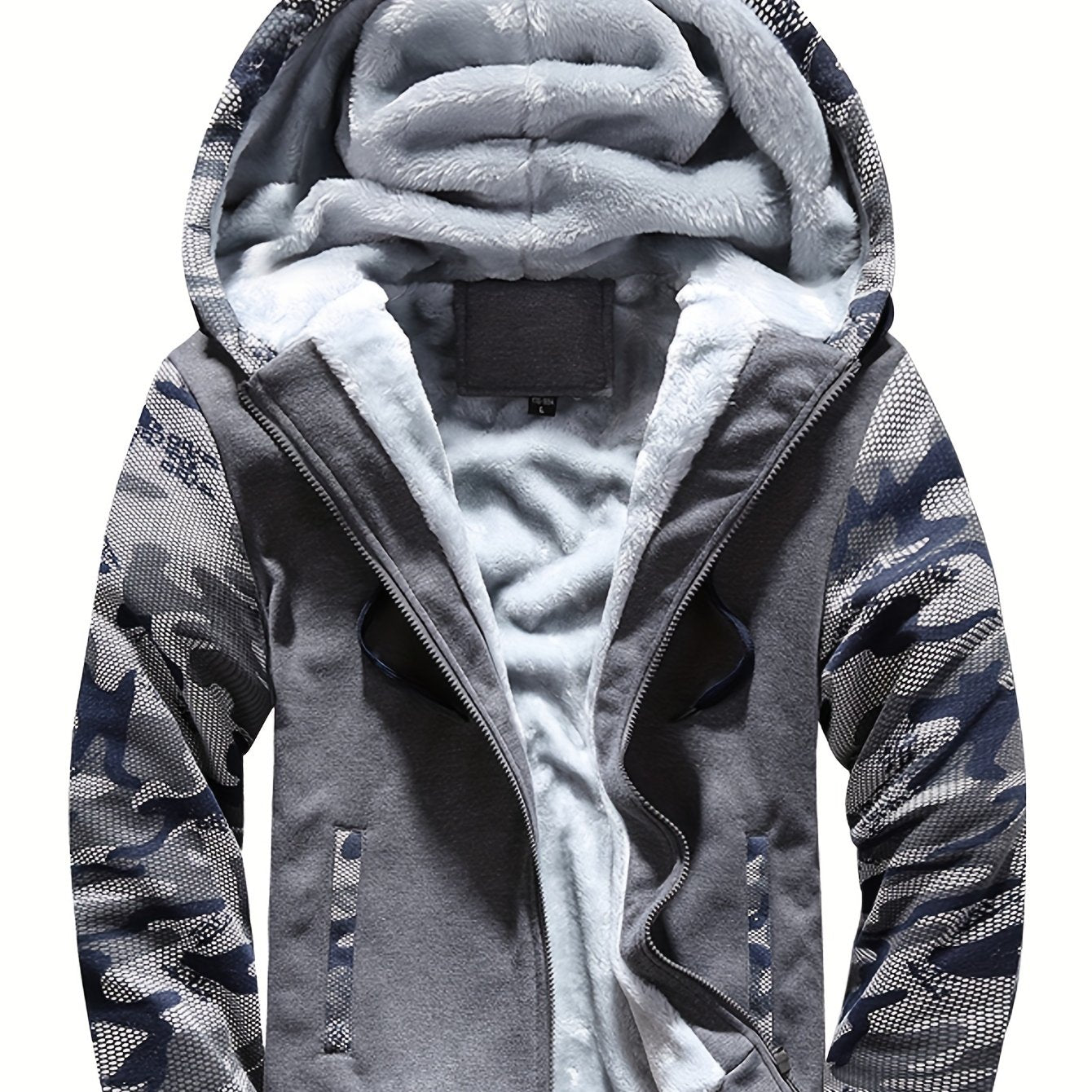 Sudadera con Capucha Estilo Camuflaje para Hombre