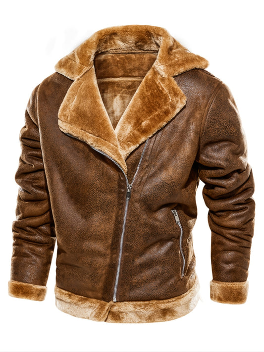 Chaqueta Casual para Hombre Ideal para el Invierno y Días Fríos