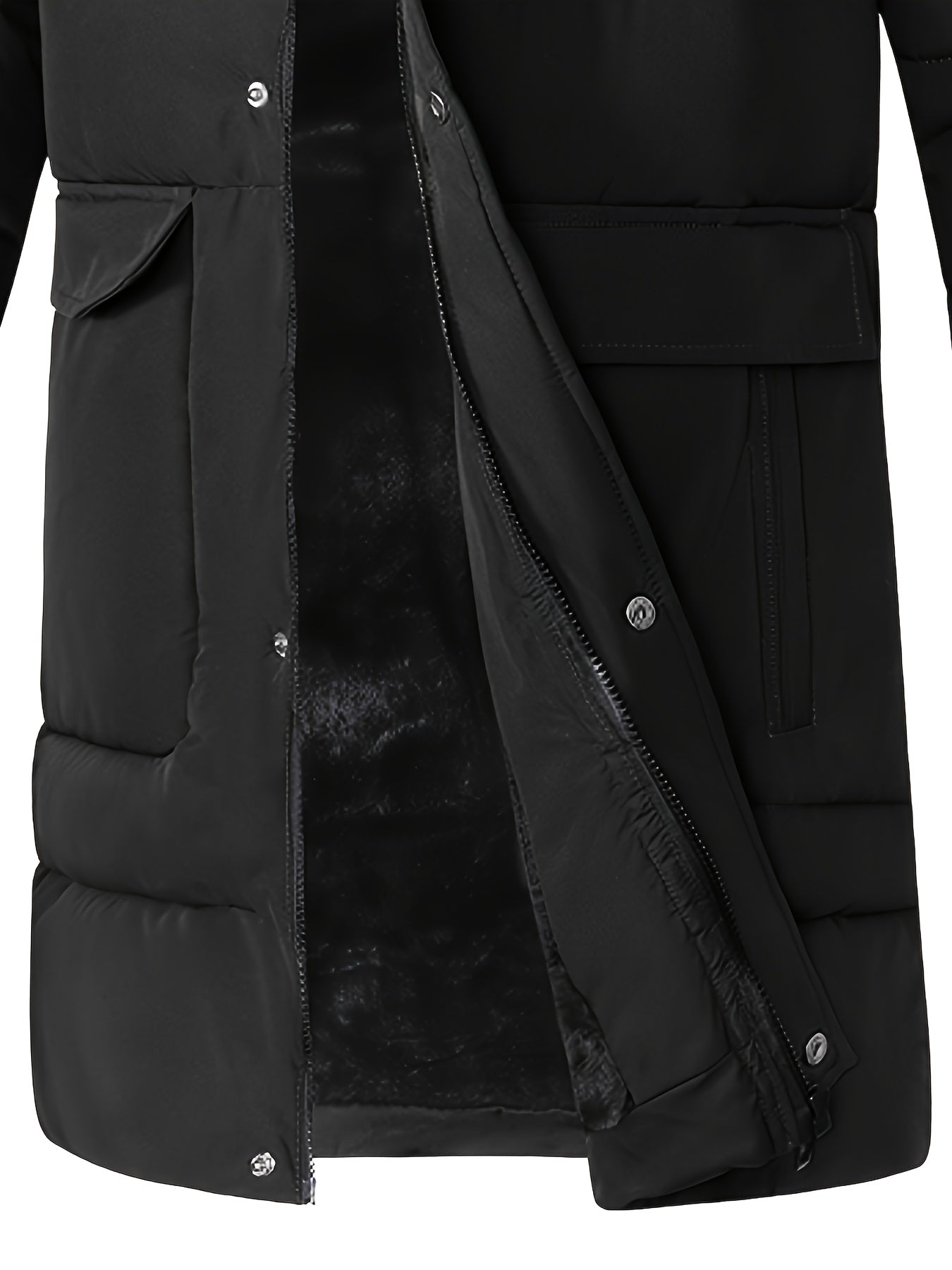 Abrigo Casual de Poliéster para Homem