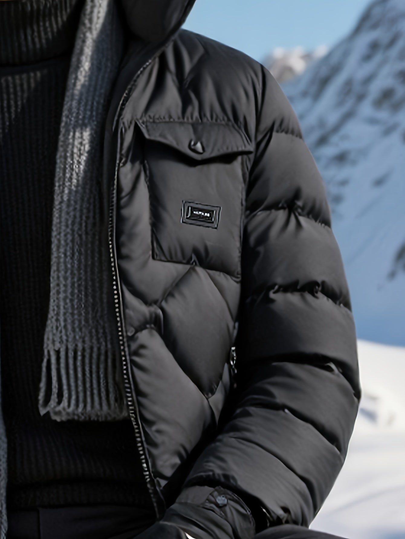 Chaqueta Kaiser con Relleno de Plumas para Hombre