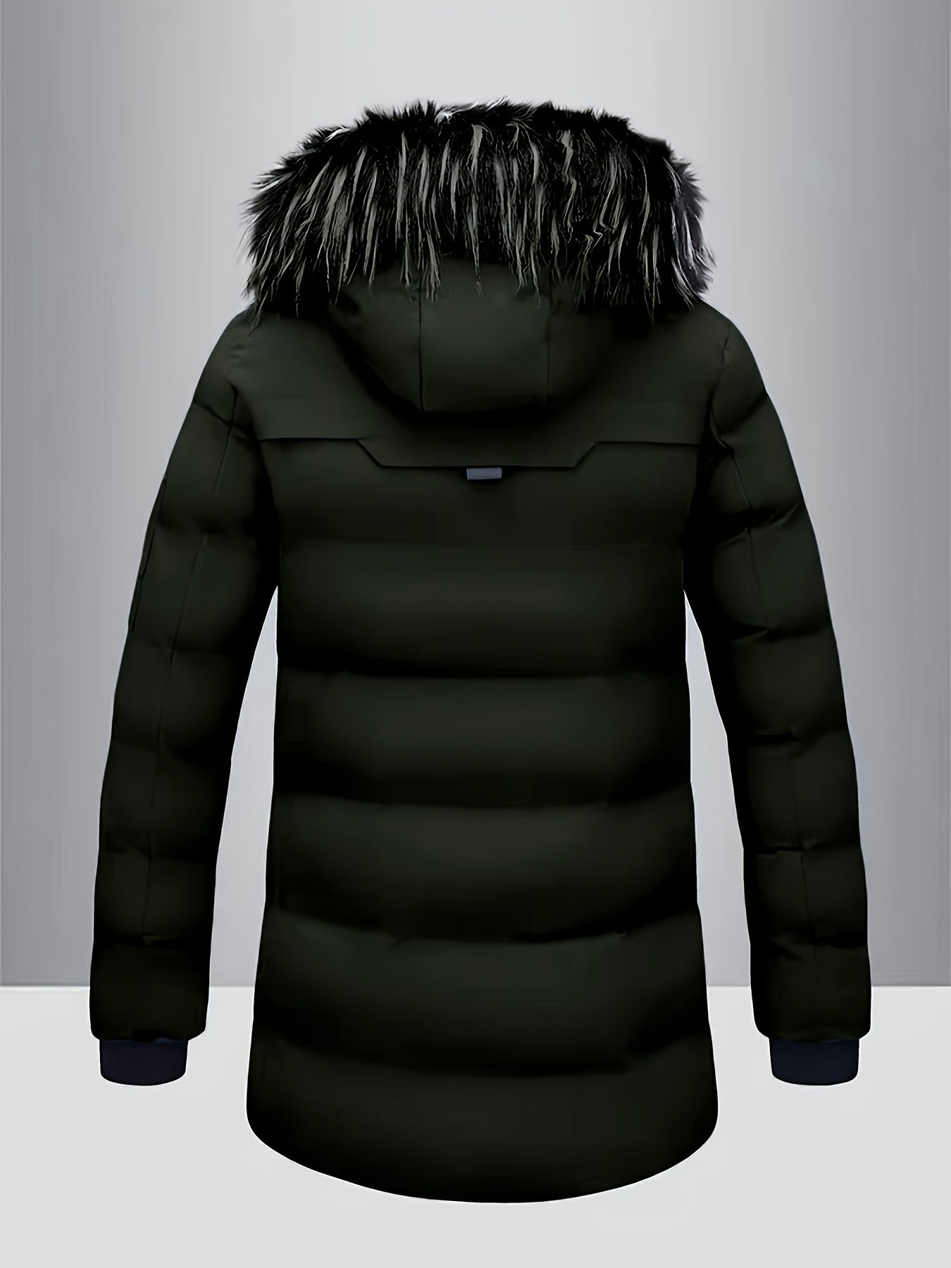 Chaqueta de inverno con forro polar casual para hombre