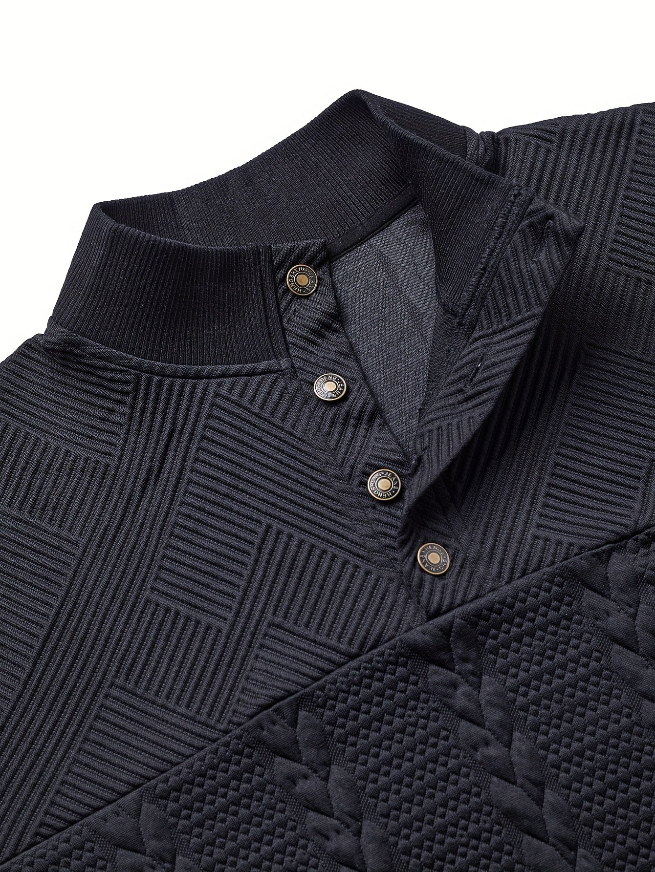 Jersey de Punto Henley Estilo y Comodidad Atemporal