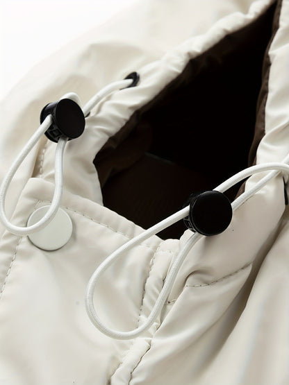 Chaqueta de Invierno para Hombre con Capucha y Forro Interior