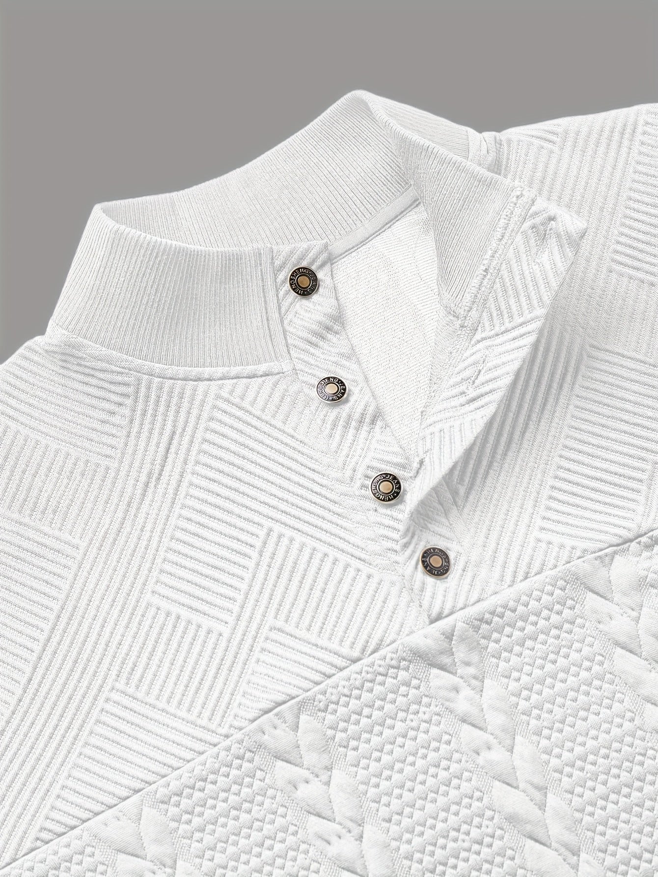 Jersey de Punto Henley Estilo y Comodidad Atemporal