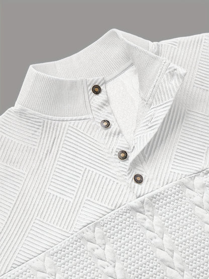 Jersey de Punto Henley Estilo y Comodidad Atemporal