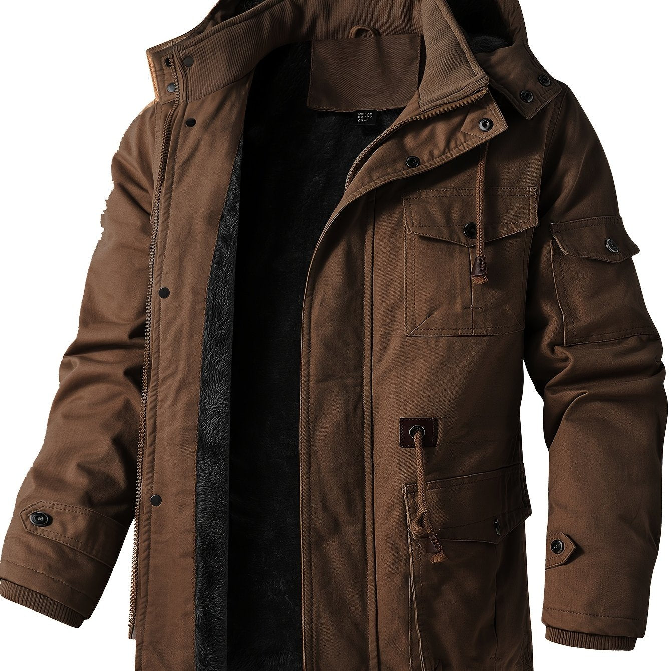 Chaqueta Inspiración Militar Sofisticación y Actitud Masculina