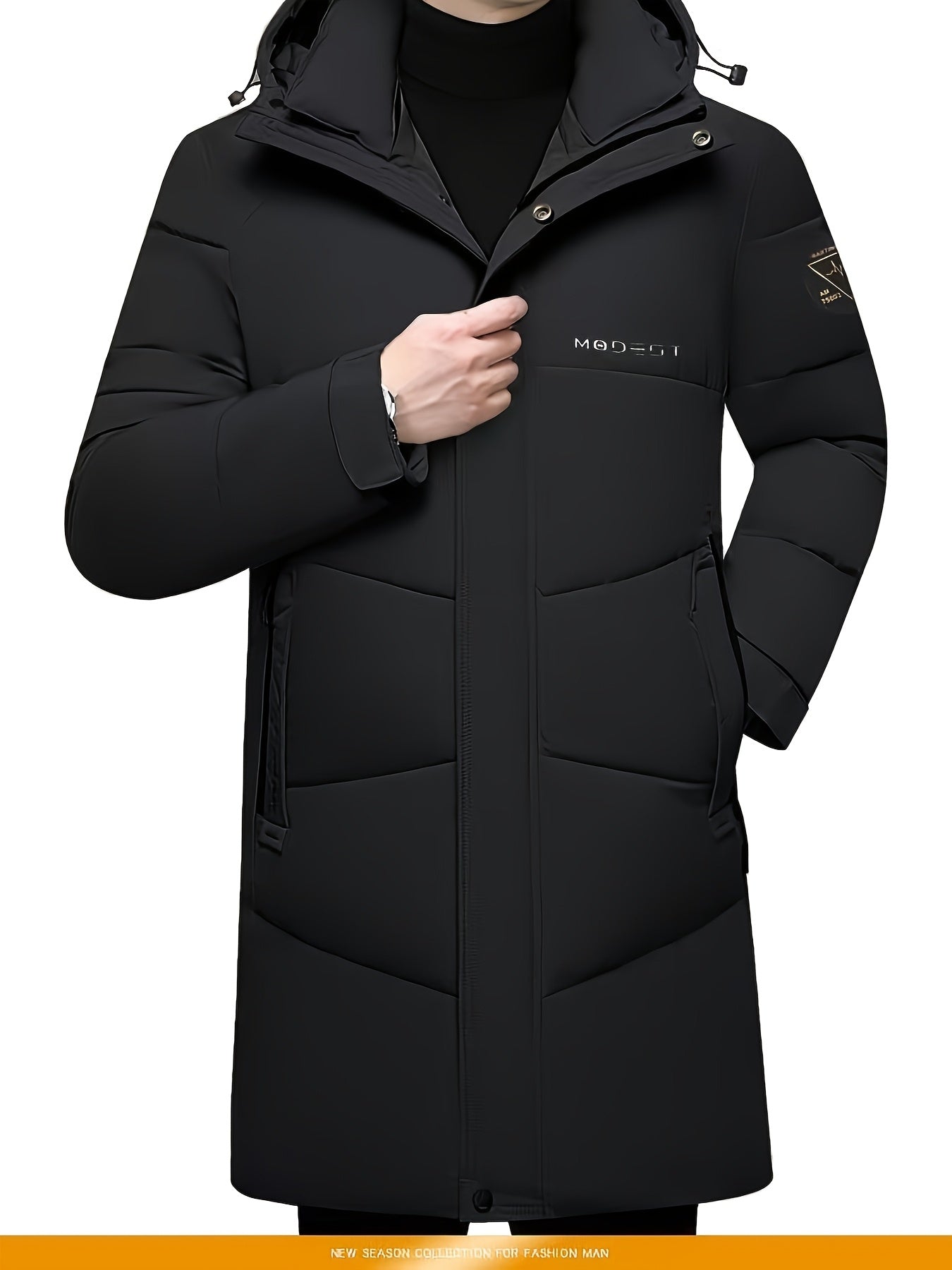 Abrigo con Capucha para Hombre Protección y Estilo Outdoor