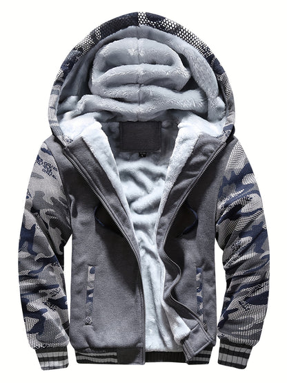 Sudadera con Capucha Estilo Camuflaje para Hombre