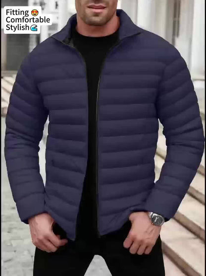 Chaqueta Holgada con Relleno para Hombre