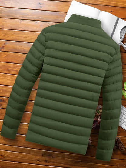 Chaqueta Holgada con Relleno para Hombre