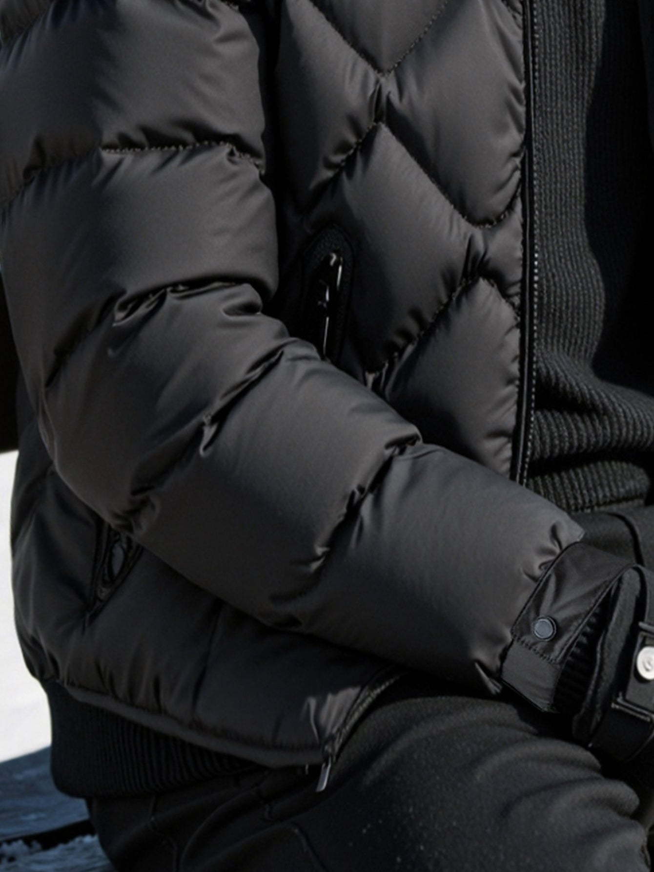 Chaqueta Kaiser con Relleno de Plumas para Hombre