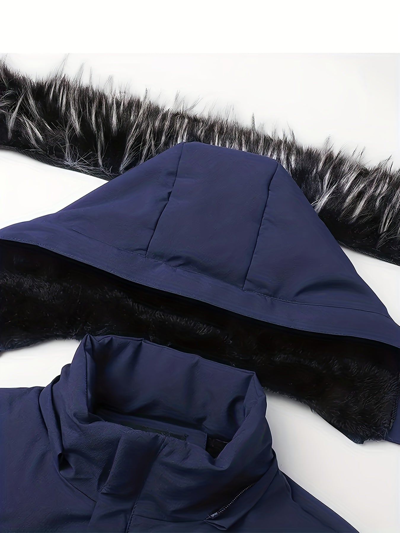 Chaqueta de inverno con forro polar casual para hombre