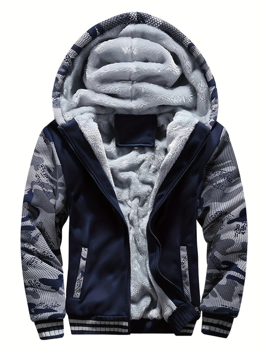 Sudadera con Capucha Estilo Camuflaje para Hombre