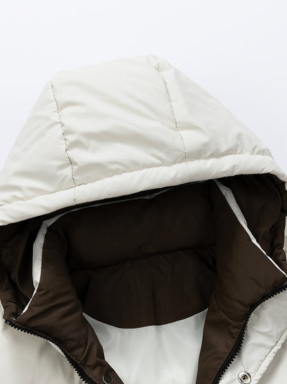 Chaqueta de Invierno para Hombre con Capucha y Forro Interior