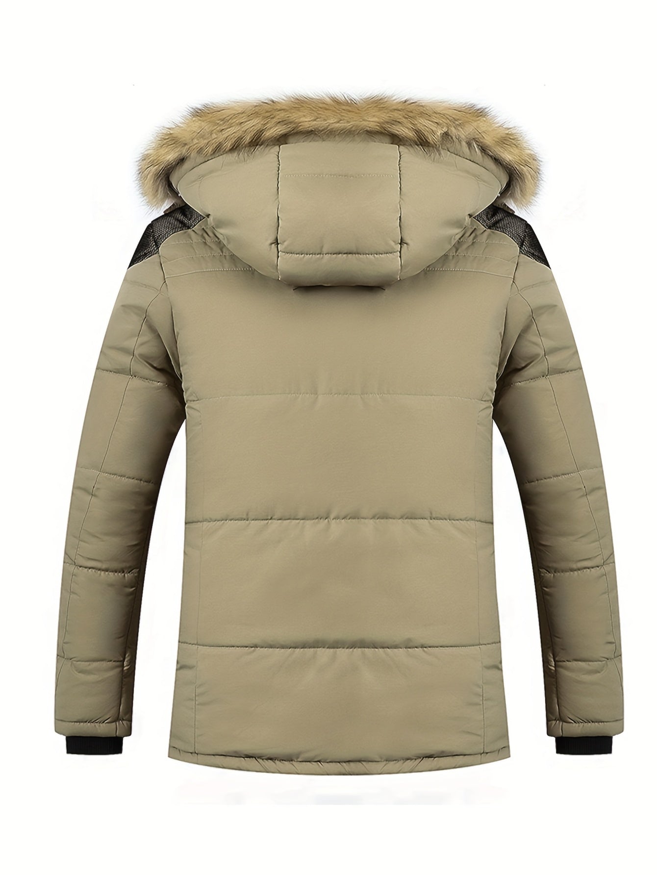 Chaqueta Fleece para Hombre Forro Polar y Largo Mid