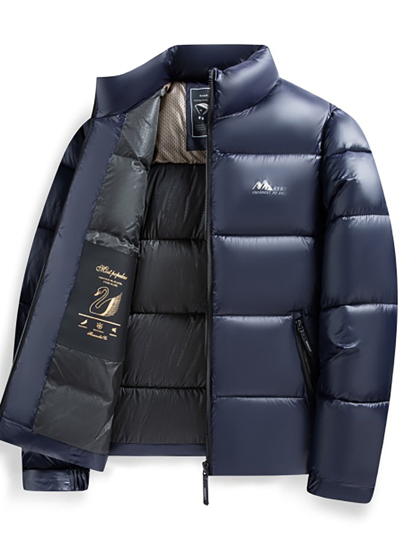 Chaqueta Casual con Relleno Ligero Elegancia y Calidez