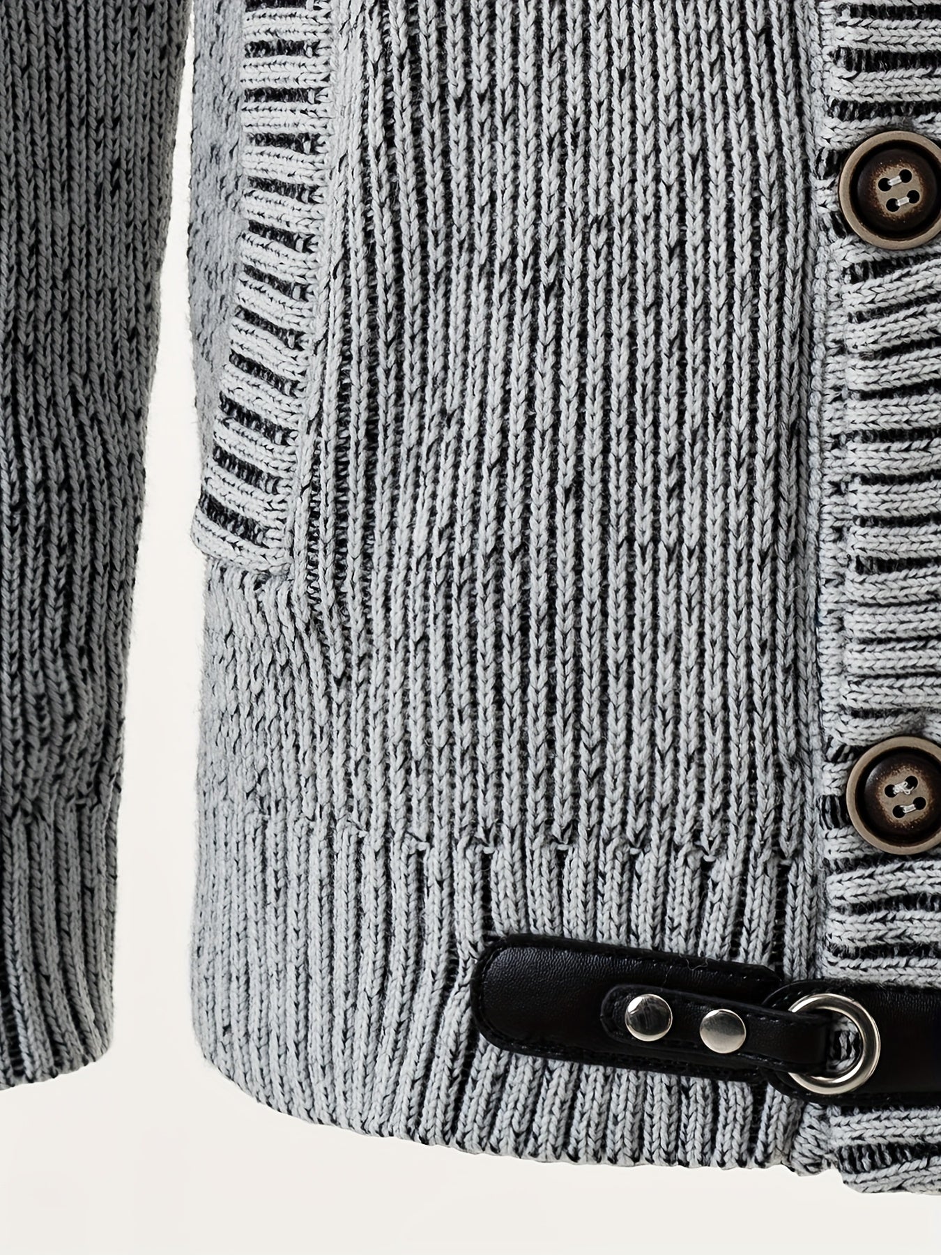 Sudaderas vintage para hombre Diseño con capucha y botones