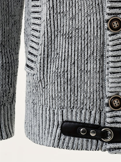 Sudaderas vintage para hombre Diseño con capucha y botones