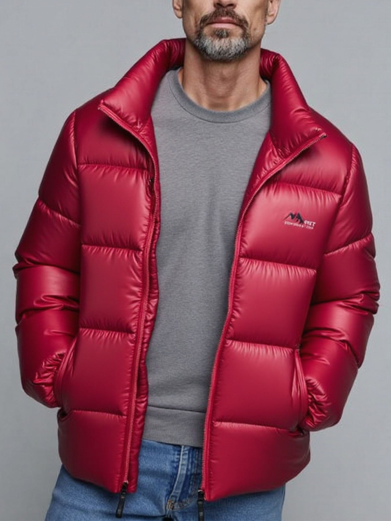 Chaqueta Casual con Relleno Ligero Elegancia y Calidez