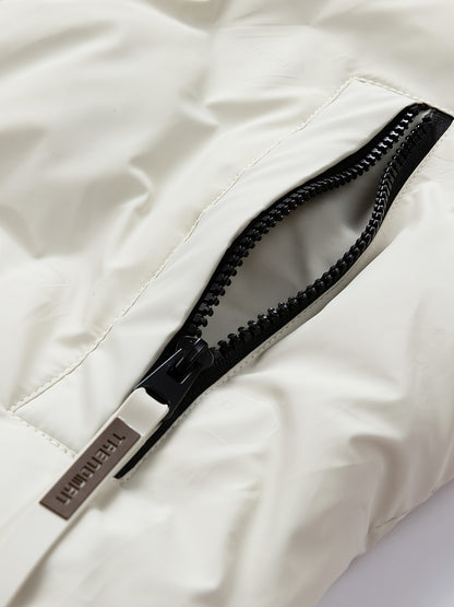 Chaqueta de Invierno para Hombre con Capucha y Forro Interior