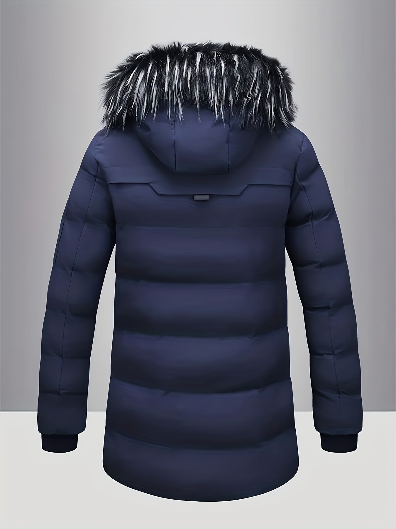 Chaqueta de inverno con forro polar casual para hombre
