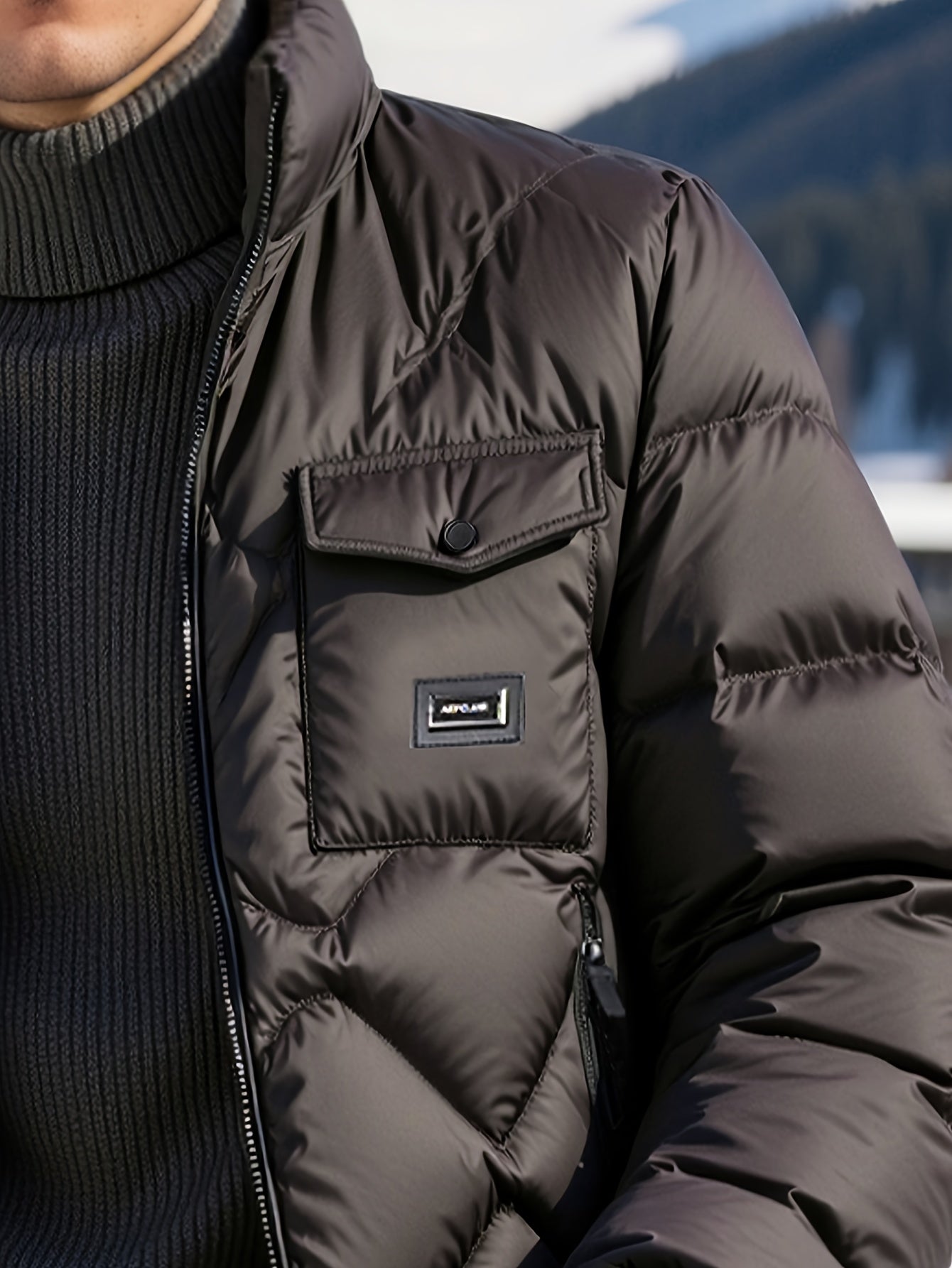 Chaqueta Kaiser con Relleno de Plumas para Hombre