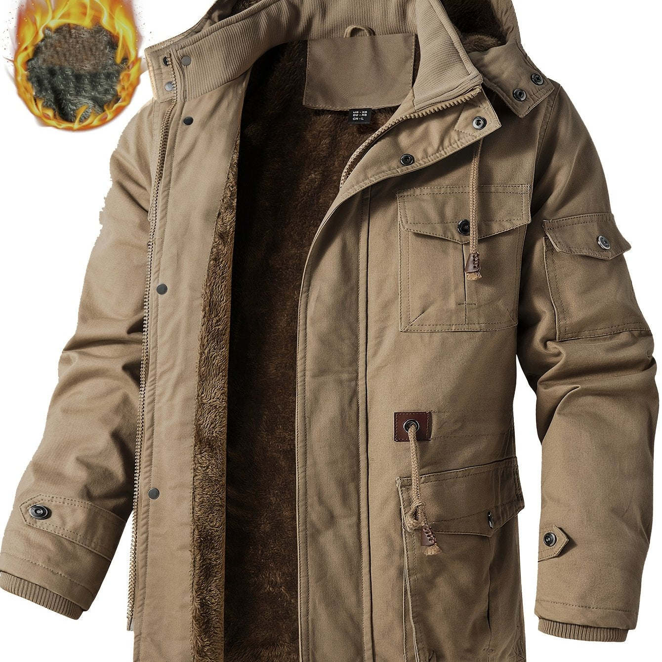 Chaqueta Inspiración Militar Sofisticación y Actitud Masculina