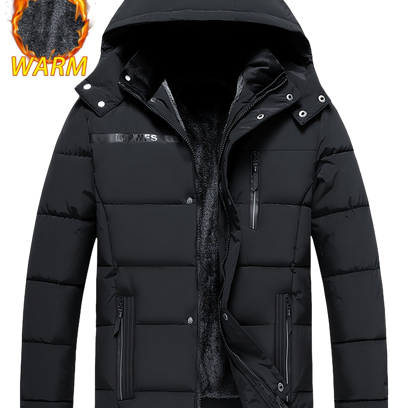 Abrigo Abrigo de invierno para hombre con Capucha