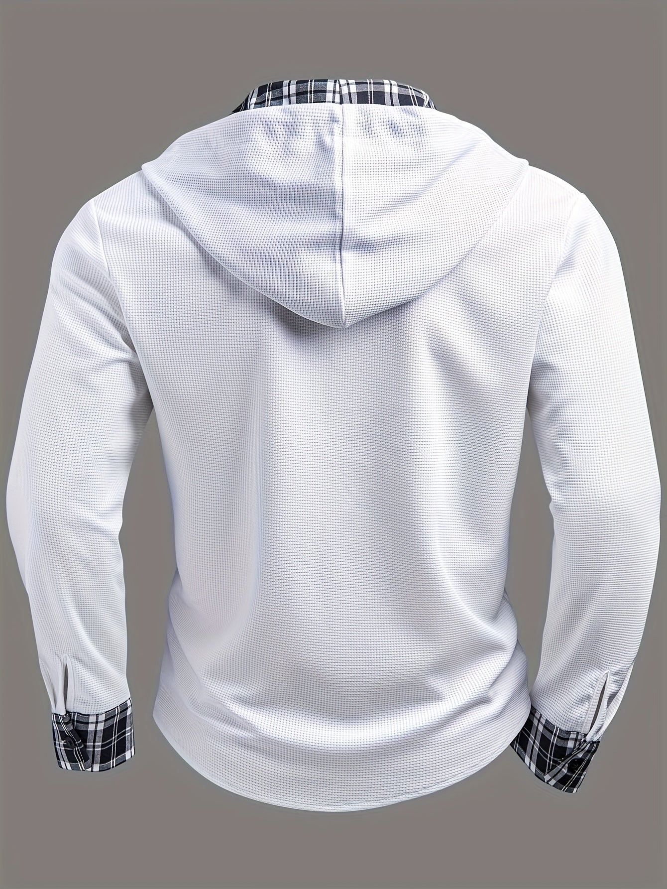 Sudadera Color Block con Capucha