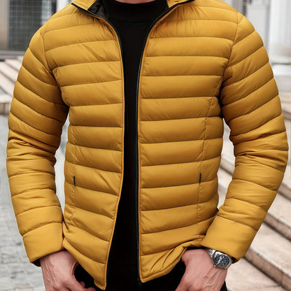 Chaqueta Holgada con Relleno para Hombre