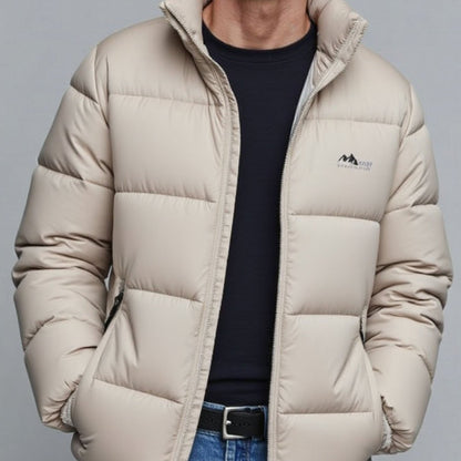 Chaqueta Casual con Relleno Ligero Elegancia y Calidez