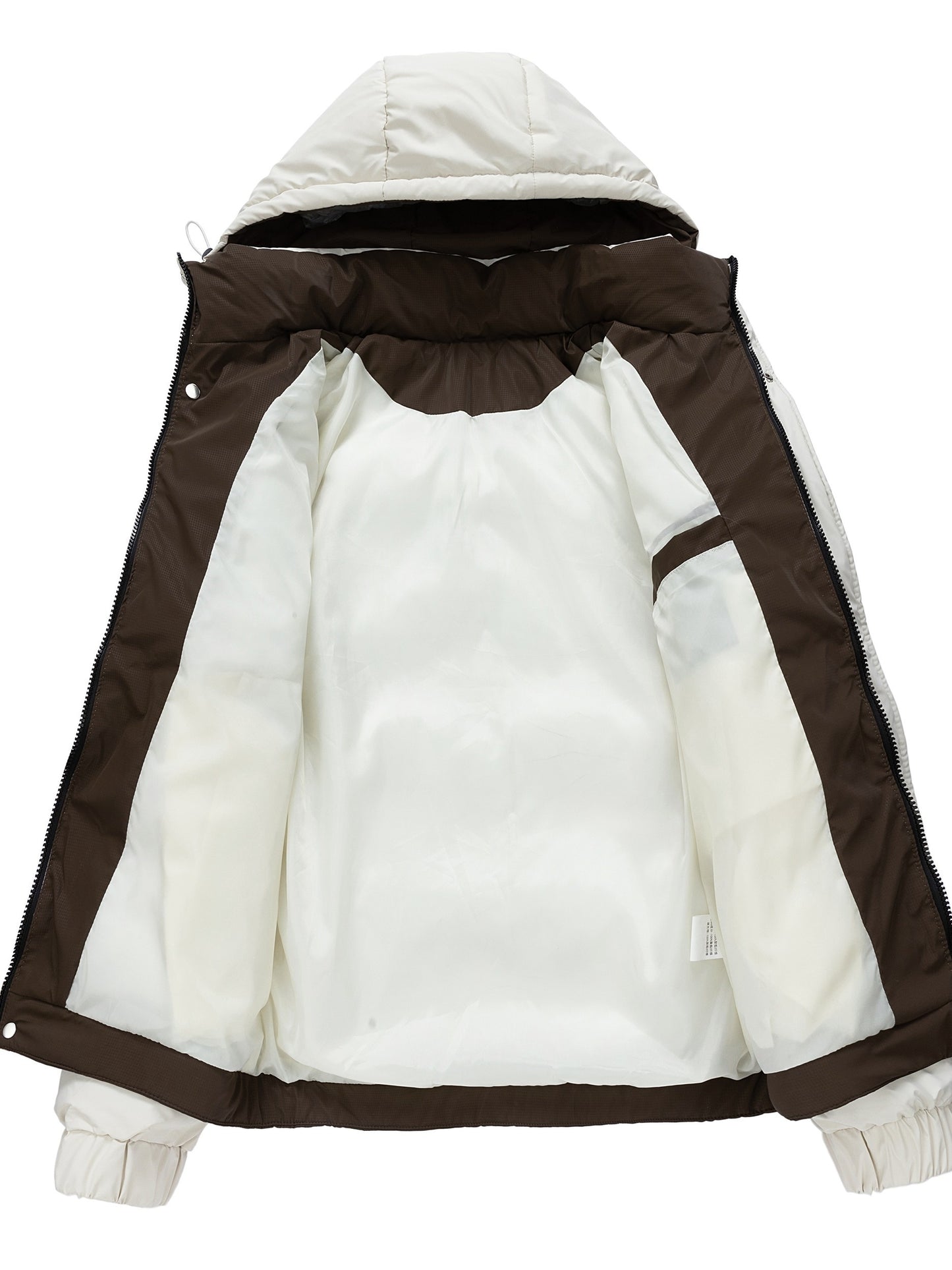 Chaqueta de Invierno para Hombre con Capucha y Forro Interior