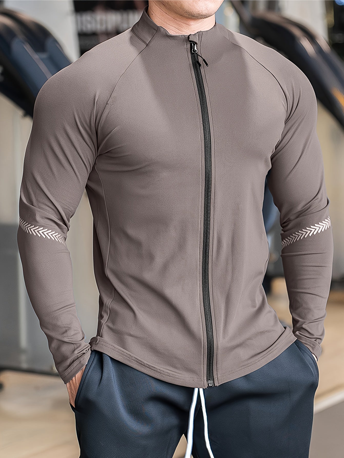 Sudadera Deportiva Color Block para Hombre