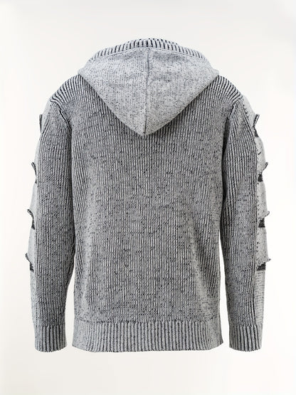 Sudaderas vintage para hombre Diseño con capucha y botones