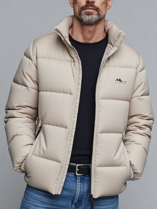 Chaqueta Casual con Relleno Ligero Elegancia y Calidez