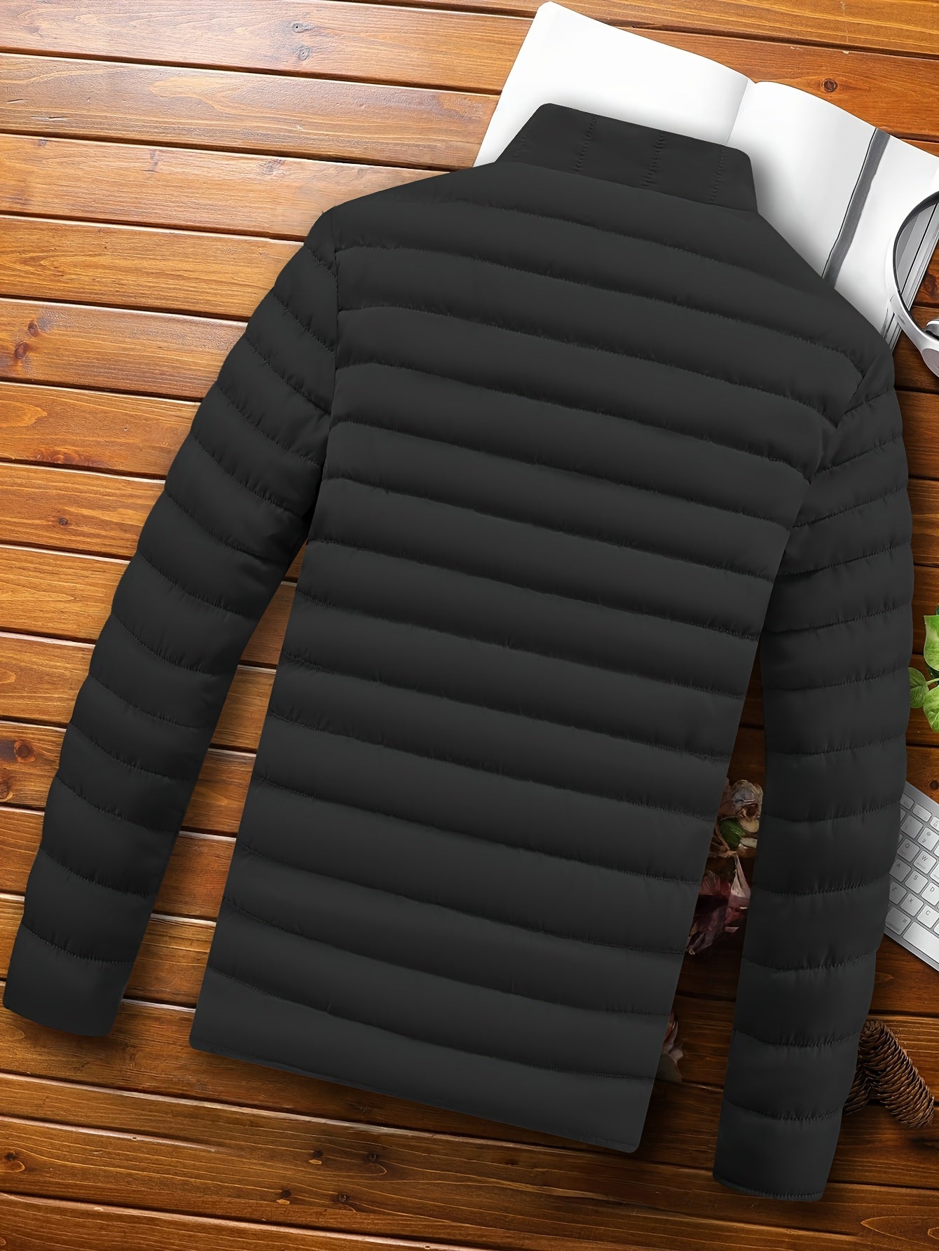 Chaqueta Holgada con Relleno para Hombre
