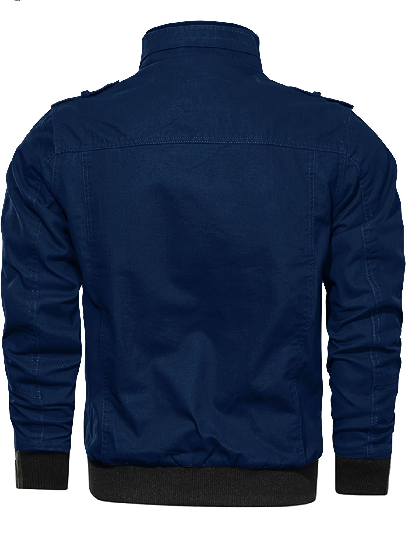 Chaqueta Multibolsillos para Hombre Abrigo de algodón