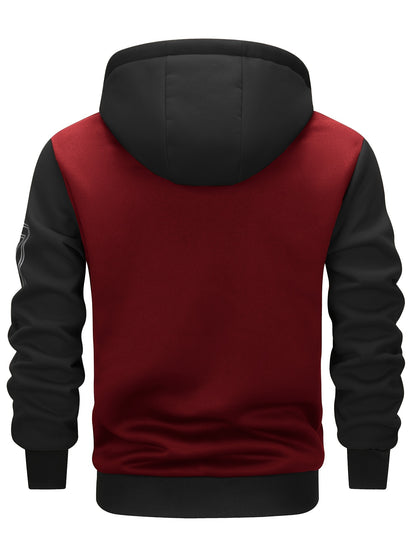 Sudadera Casual con Capucha Diseño Béisbol y Espíritu Joven