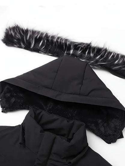 Chaqueta de inverno con forro polar casual para hombre