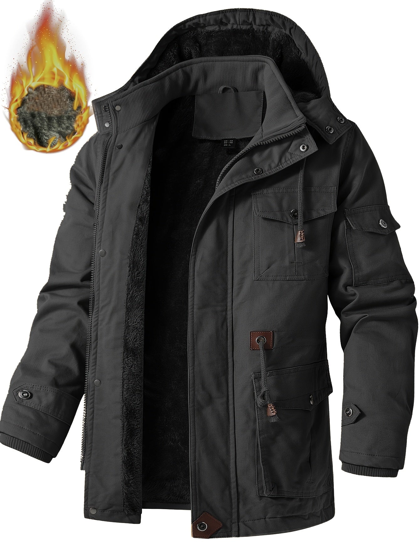 Chaqueta Inspiración Militar Sofisticación y Actitud Masculina