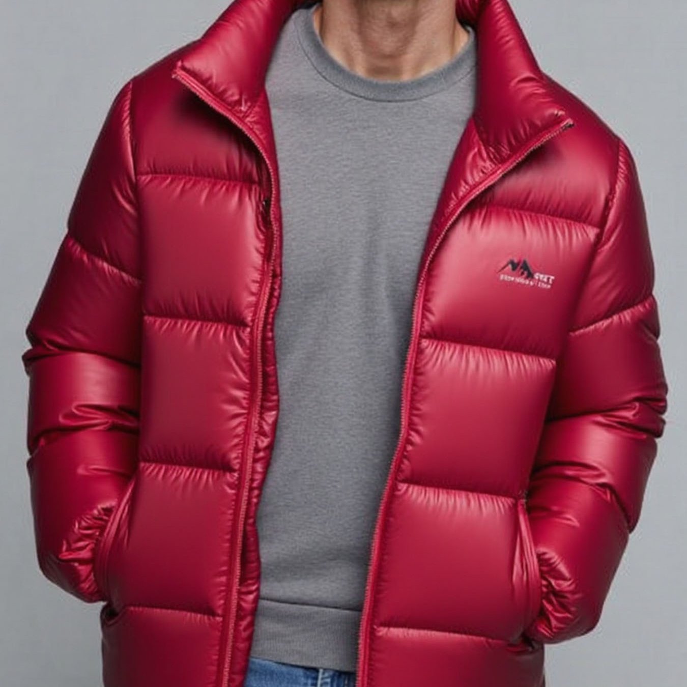 Chaqueta Casual con Relleno Ligero Elegancia y Calidez