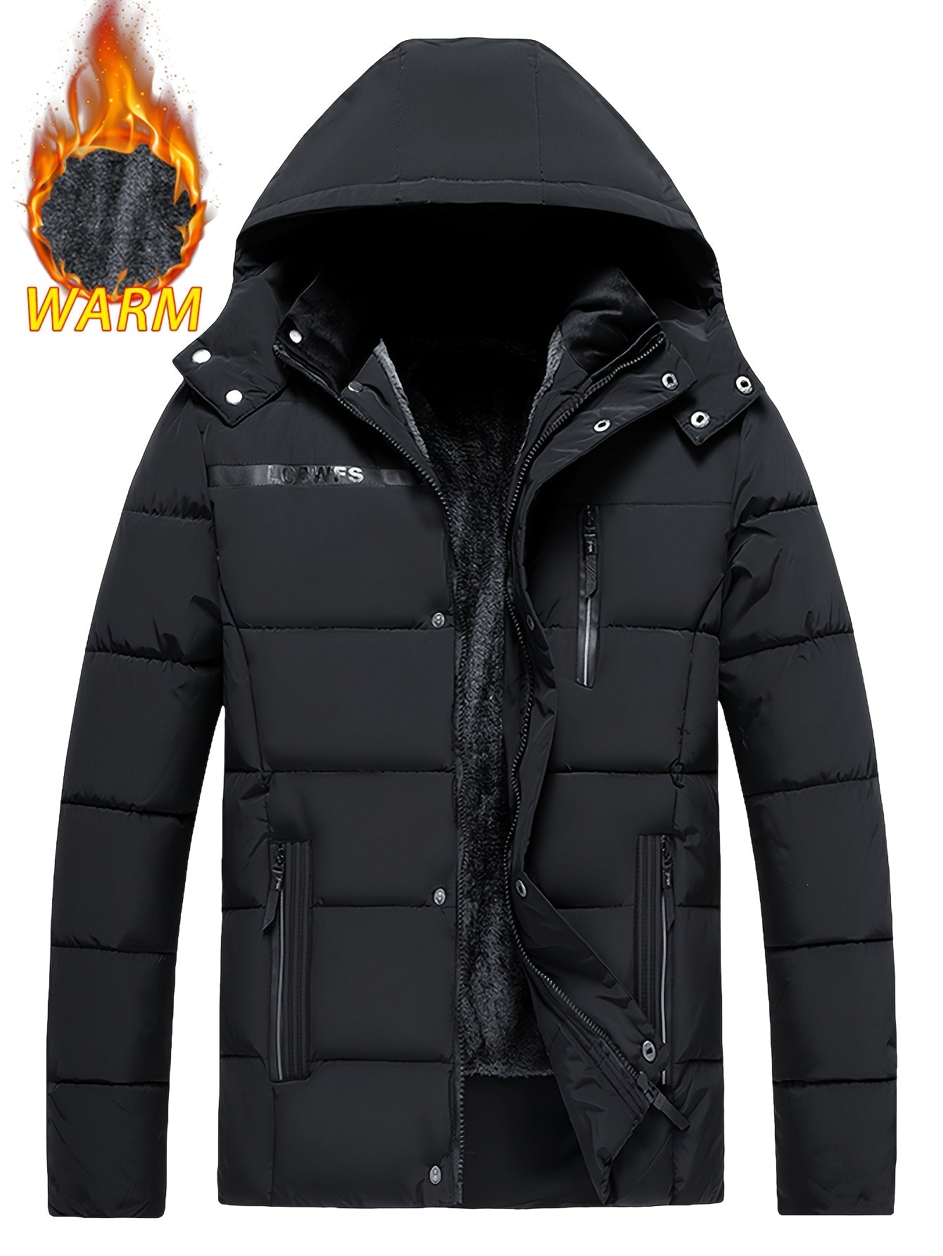 Abrigo Abrigo de invierno para hombre con Capucha