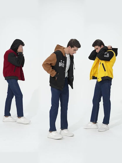 Sudadera Casual con Capucha Diseño Béisbol y Espíritu Joven