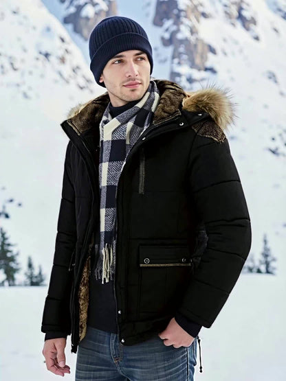 Chaqueta Fleece para Hombre Forro Polar y Largo Mid