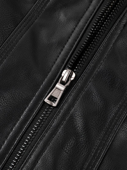 Chaqueta con capucha de invierno para hombre