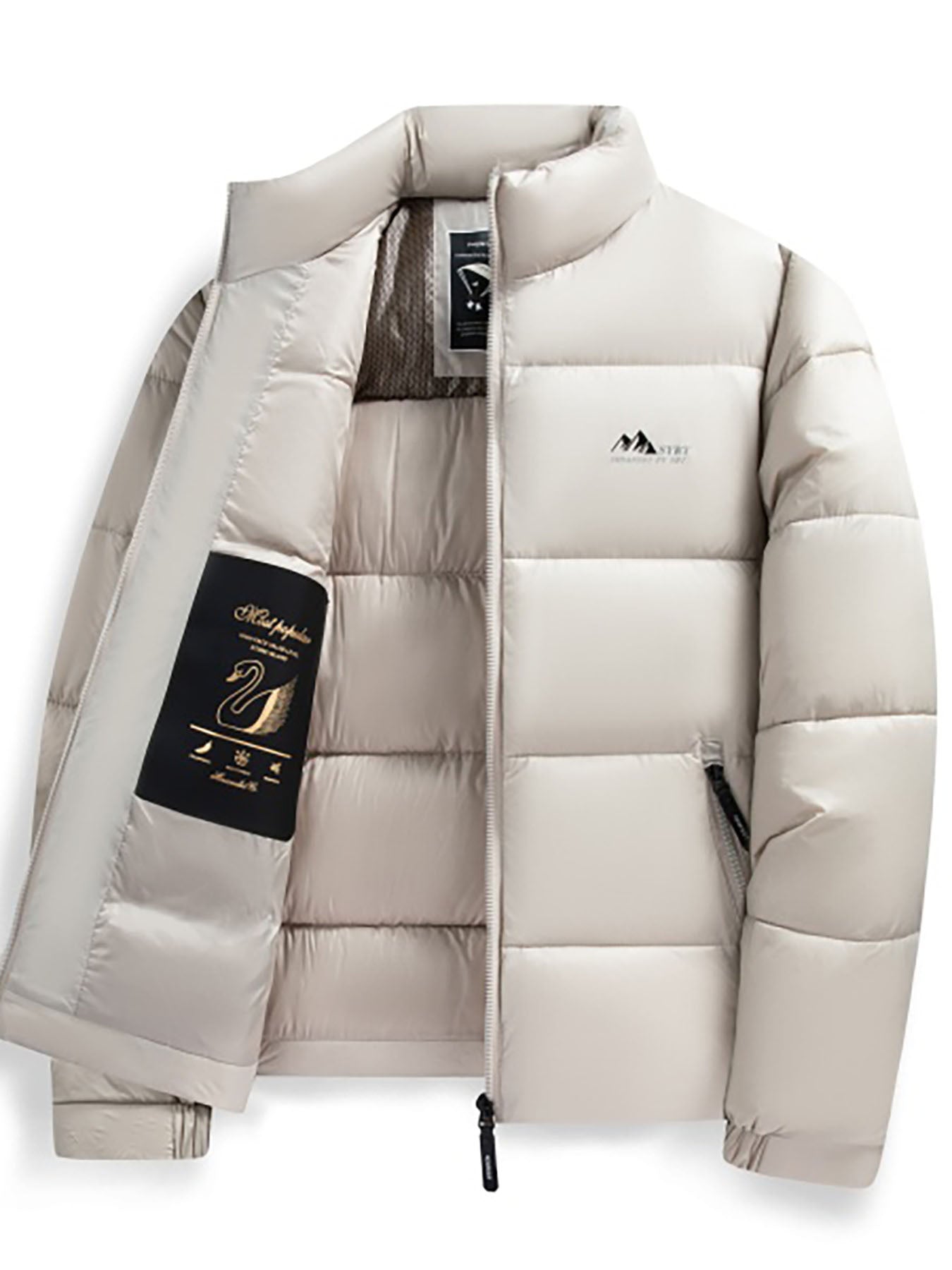 Chaqueta Casual con Relleno Ligero Elegancia y Calidez