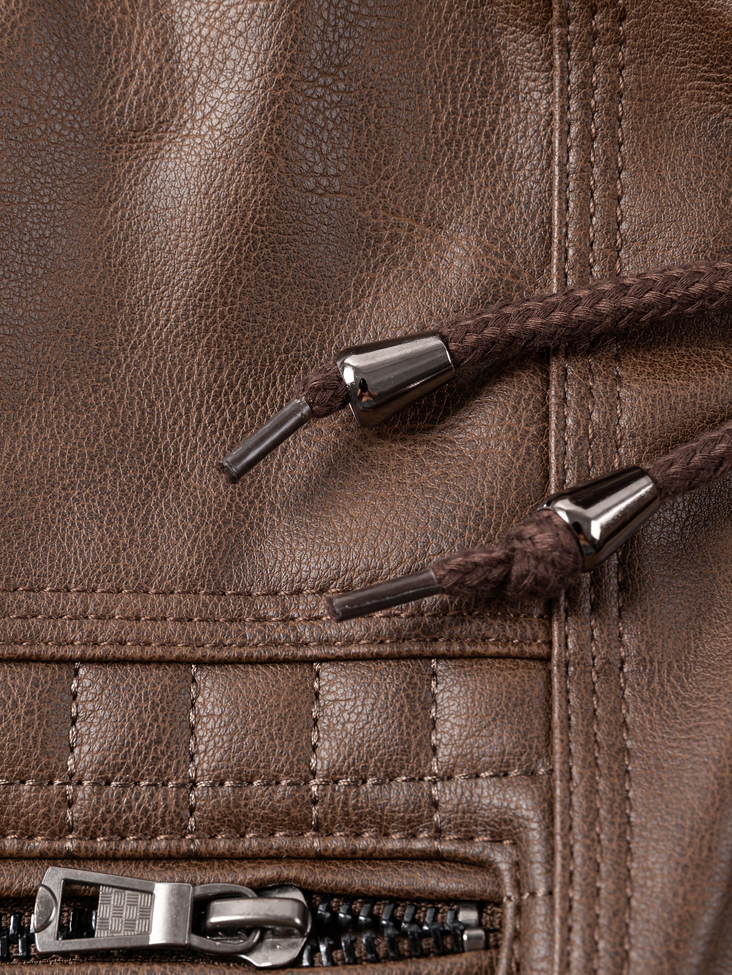 Chaqueta con capucha de invierno para hombre