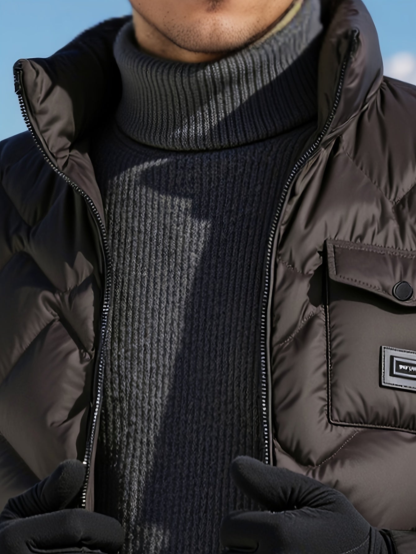 Chaqueta Kaiser con Relleno de Plumas para Hombre