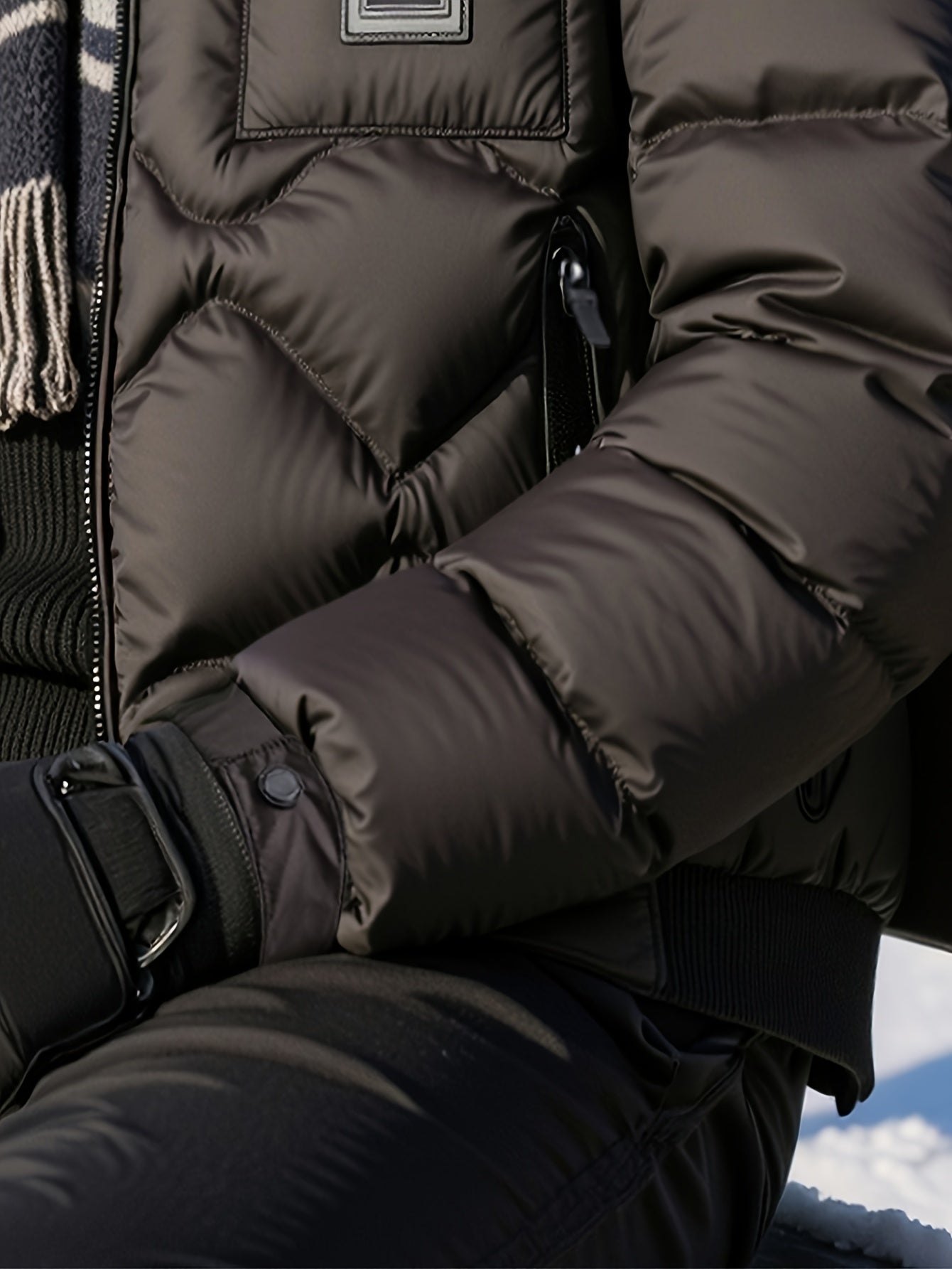 Chaqueta Kaiser con Relleno de Plumas para Hombre